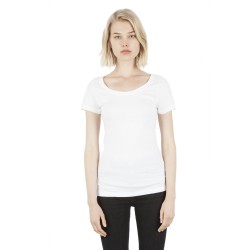 Ladies' 4.6 oz. Modal Scoop Neck T-Shirt