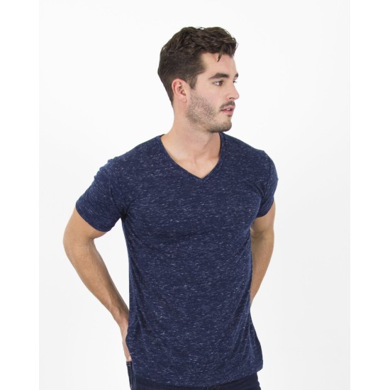 Men's 4.3 oz. Caviar V-Neck T-Shirt