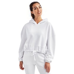 Ladies' Maria Cropped Oversized Hoodie