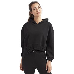 Ladies' Maria Cropped Oversized Hoodie