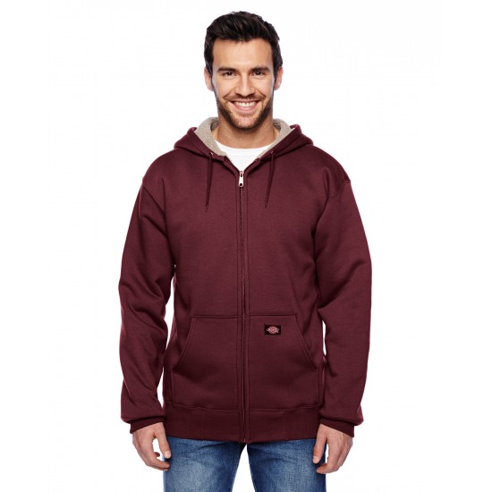 Men's 450 Gram Sherpa-Lined Fleece Hooded Jacket