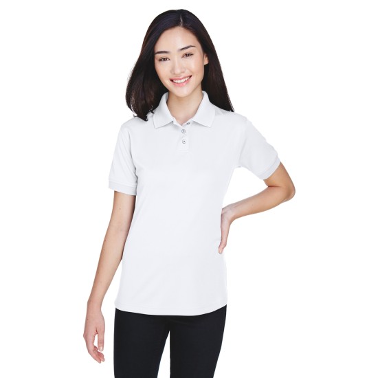 UltraClub - Ladies' Platinum Performance Piqué Polo with TempControl Technology