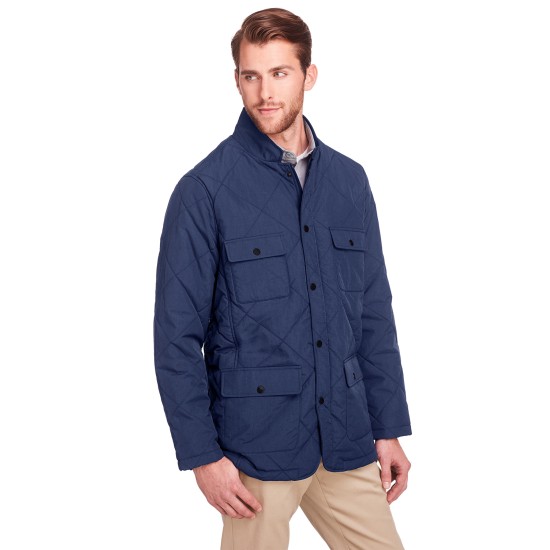 UltraClub - Men's Dawson Quilted Hacking Jacket