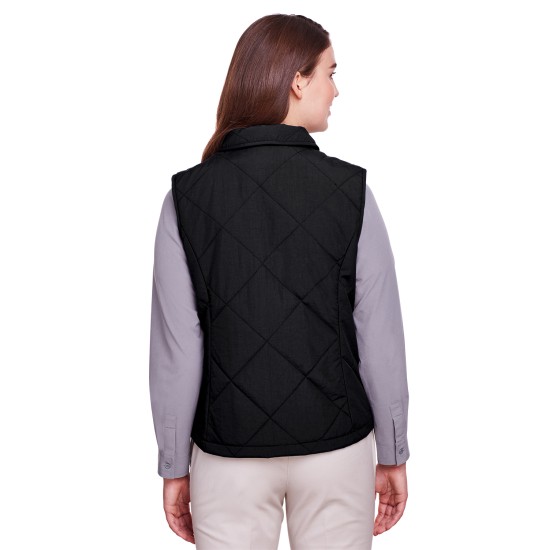 UltraClub - Ladies' Dawson Quilted Hacking Vest
