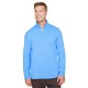 UltraClub - Men's Coastal Pique Fleece Quarter-Zip