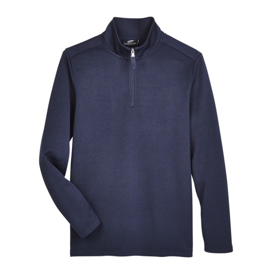 UltraClub - Men's Coastal Pique Fleece Quarter-Zip