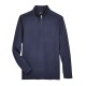 UltraClub - Men's Coastal Pique Fleece Quarter-Zip