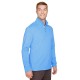 UltraClub - Men's Coastal Pique Fleece Quarter-Zip