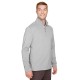 UltraClub - Men's Coastal Pique Fleece Quarter-Zip