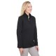 UltraClub - Ladies' Coastal Pique Fleece Quarter-Zip