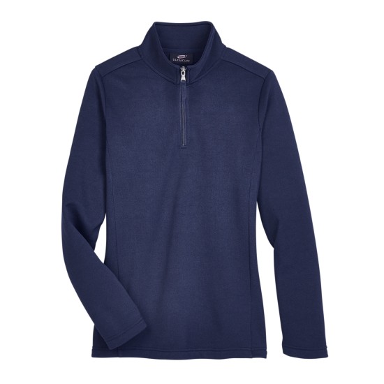 UltraClub - Ladies' Coastal Pique Fleece Quarter-Zip