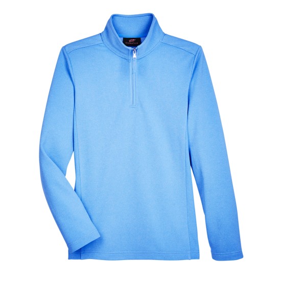 UltraClub - Ladies' Coastal Pique Fleece Quarter-Zip