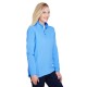 UltraClub - Ladies' Coastal Pique Fleece Quarter-Zip