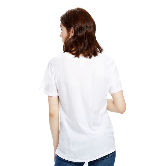 Ladies' Short-Sleeve Loose Fit Boyfriend Tee