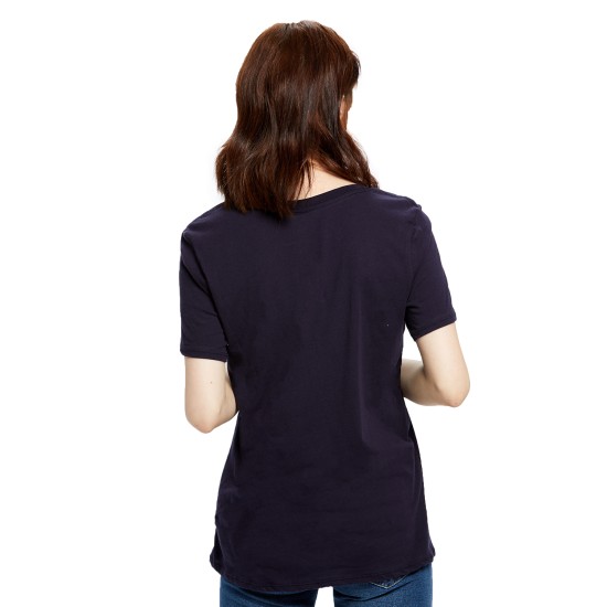 Ladies' Short-Sleeve Loose Fit Boyfriend Tee