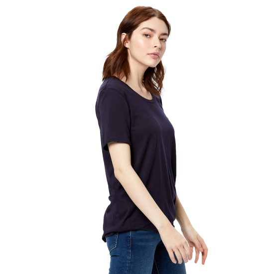 Ladies' Short-Sleeve Loose Fit Boyfriend Tee