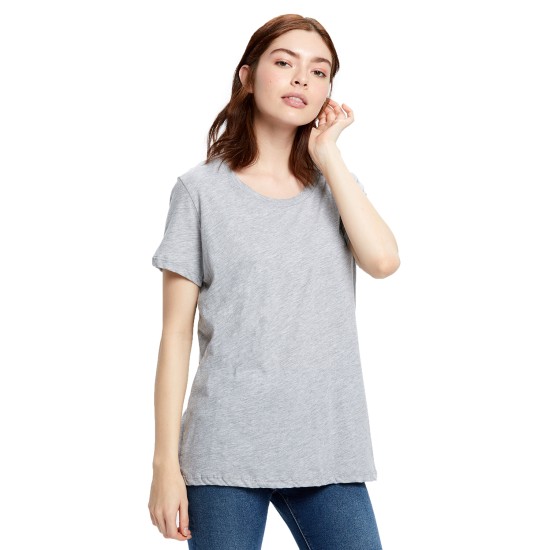 Ladies' Short-Sleeve Loose Fit Boyfriend Tee