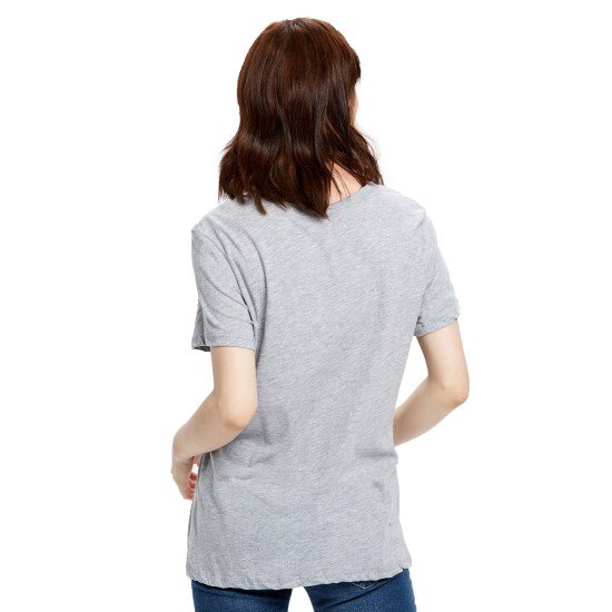 Ladies' Short-Sleeve Loose Fit Boyfriend Tee