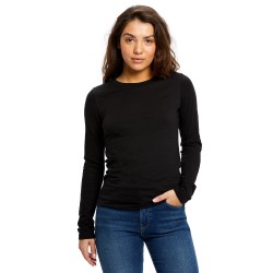 Ladies' 4.3 oz. Long-Sleeve Crewneck