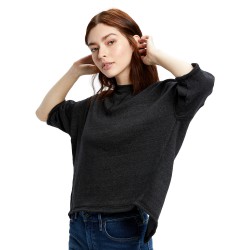 Ladies' Open Cross Back Drop Shoulder Sweatshirt