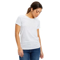 Ladies' Short-Sleeve Triblend Crew