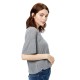 Ladies' 4.2 oz. Boxy Open Neck Top