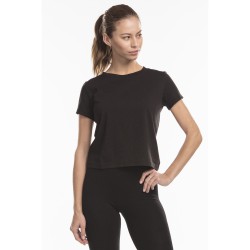 Ladies' Short Sleeve Crop T-Shirt