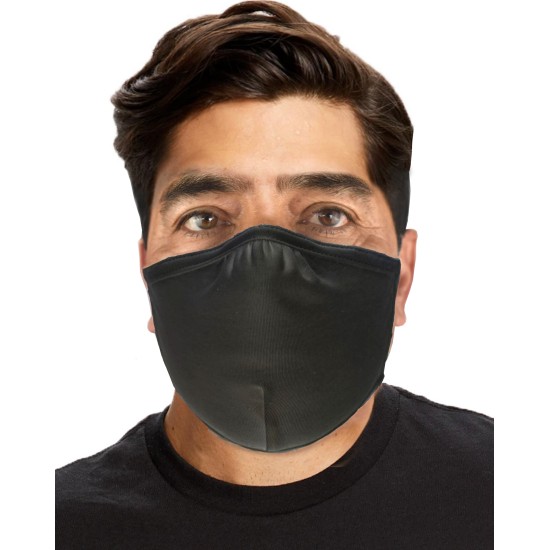 Anti-microbial Double Layer Cotton/Lycra Adjustable Mask (72 Pack)