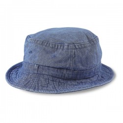 Bucket Denim Washed Cap