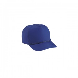 Poplin Leather Strap Golf Cap