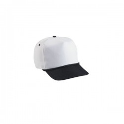 Cobra Caps: 6-Panel Brushed Cotton Sandwich Cap