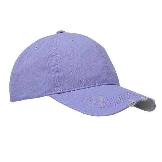Ponytail Cap - Distressed Washed Cotton