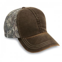 6 Pnl Weathered-Washed Cap w/