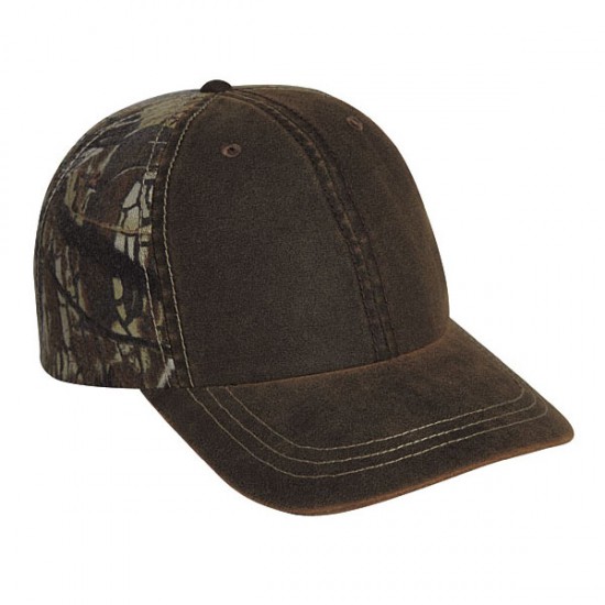 6 Pnl Weather-Washed Cap with