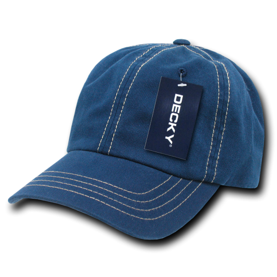 Contra-Stitch Washed Polo Caps