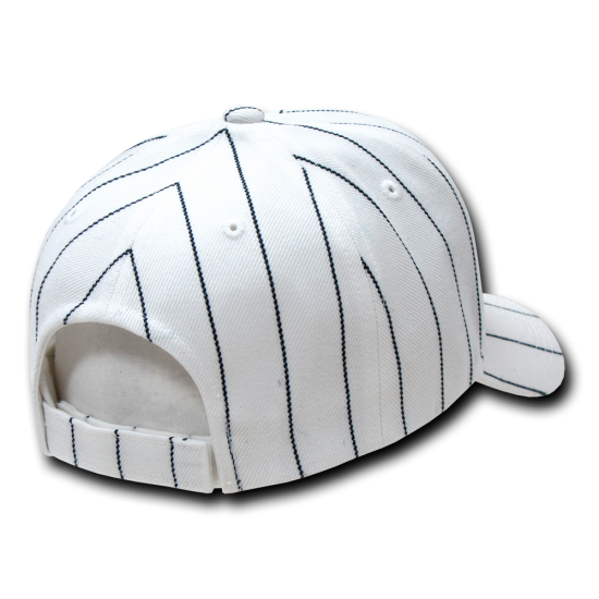 Pin Striped Adjustable Ball Caps