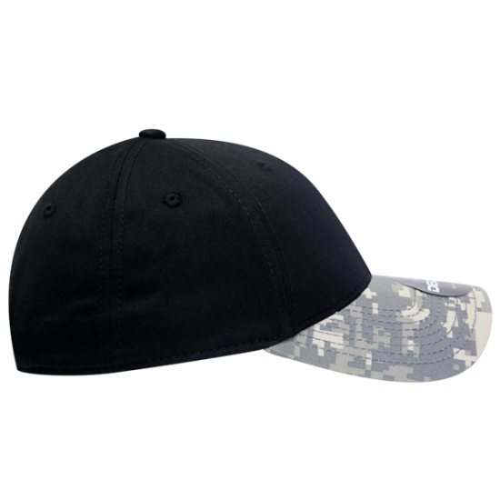 Structured Camo Baseball Cap
