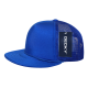 Solid Color Flat Bill Foam Trucker