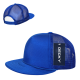 Solid Color Flat Bill Foam Trucker