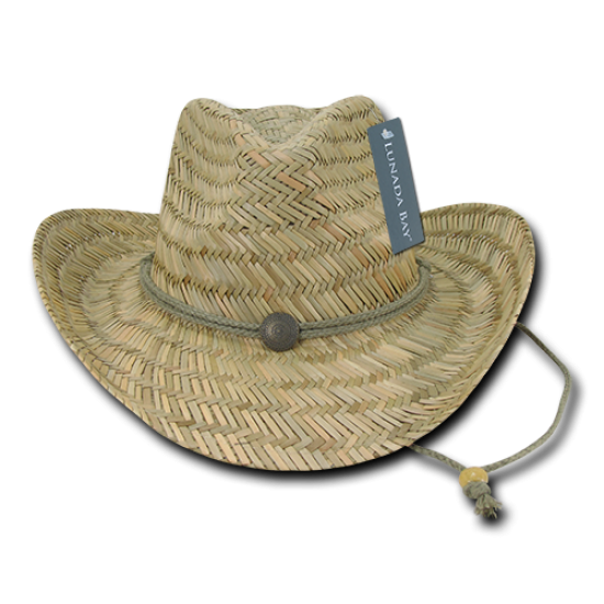 Straw Cowboy Hat, Natural