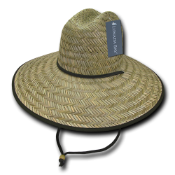 Mat Straw Lifeguard Hat