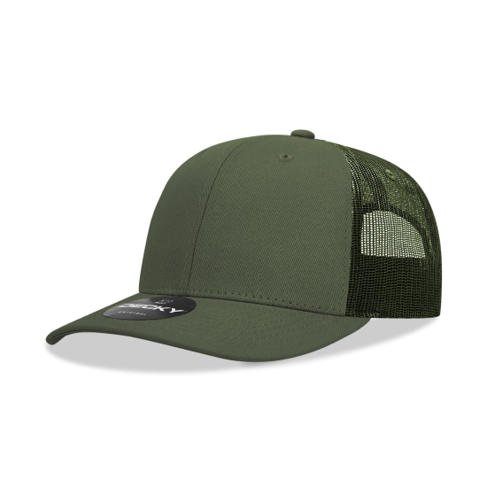 Mid Prof 6Panel Poly/Cot Trucker