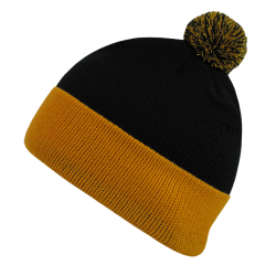 Athletic Pom Pom Beanie