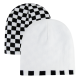 Checkered Reversible Beanie