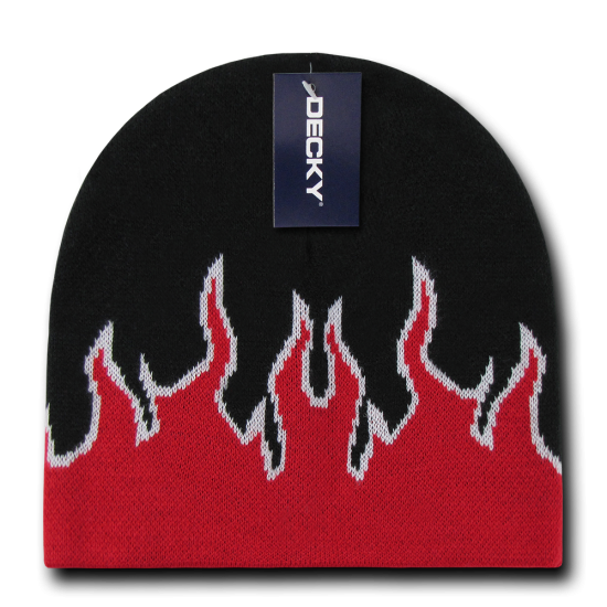 Kids Fire Beanies