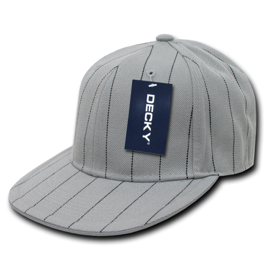 Pin Striped Fitted Caps