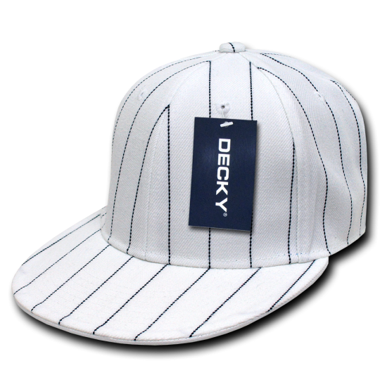 Pin Striped Fitted Caps
