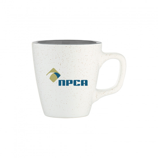 12 oz luca mug - matte white