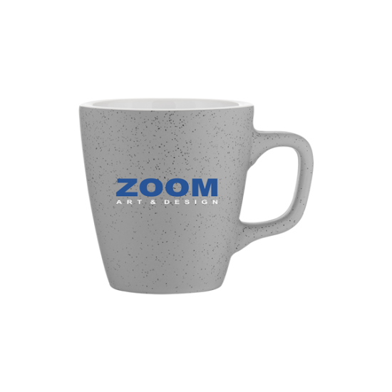 12 oz luca mug - matte gray