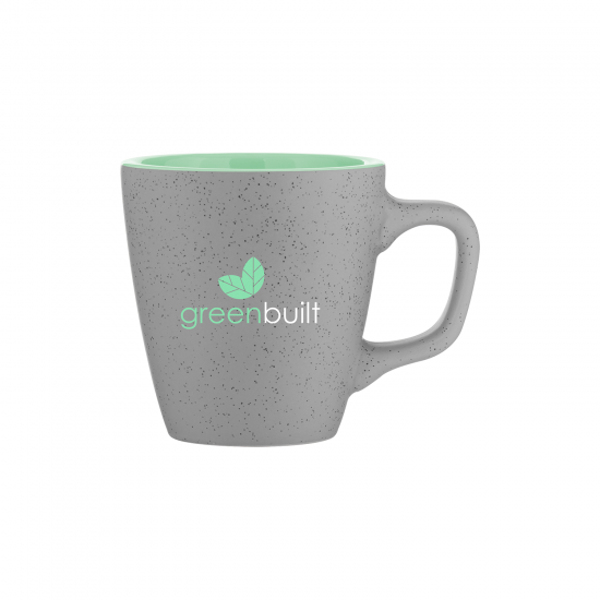 12 oz luca mug - matte gray